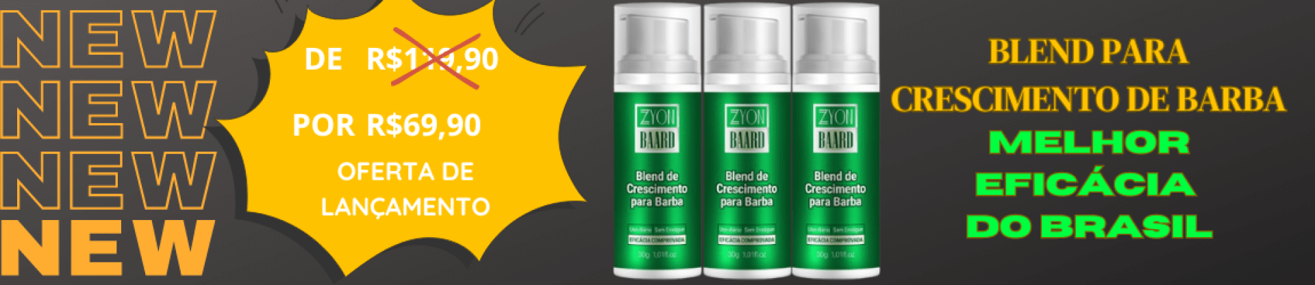 Blend de Crescimento de barba