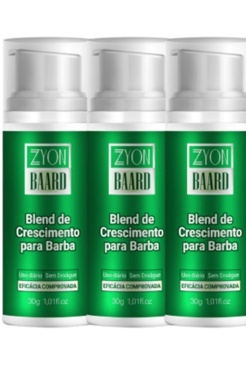 Blend para Crescer Barba Kit 3 meses