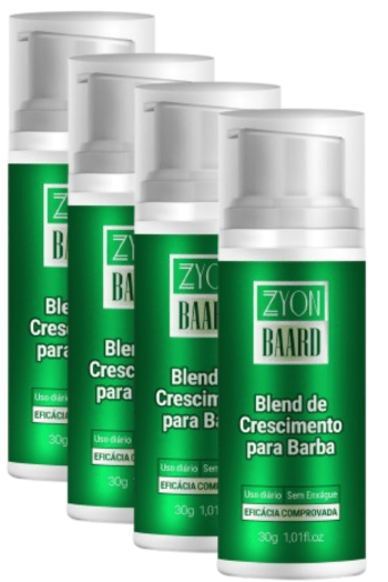 Blend para Crescer Barba Kit 4 meses