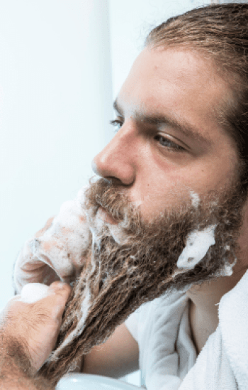 Kit Para Limpeza e Hidratação da Barba com Pente Grátis